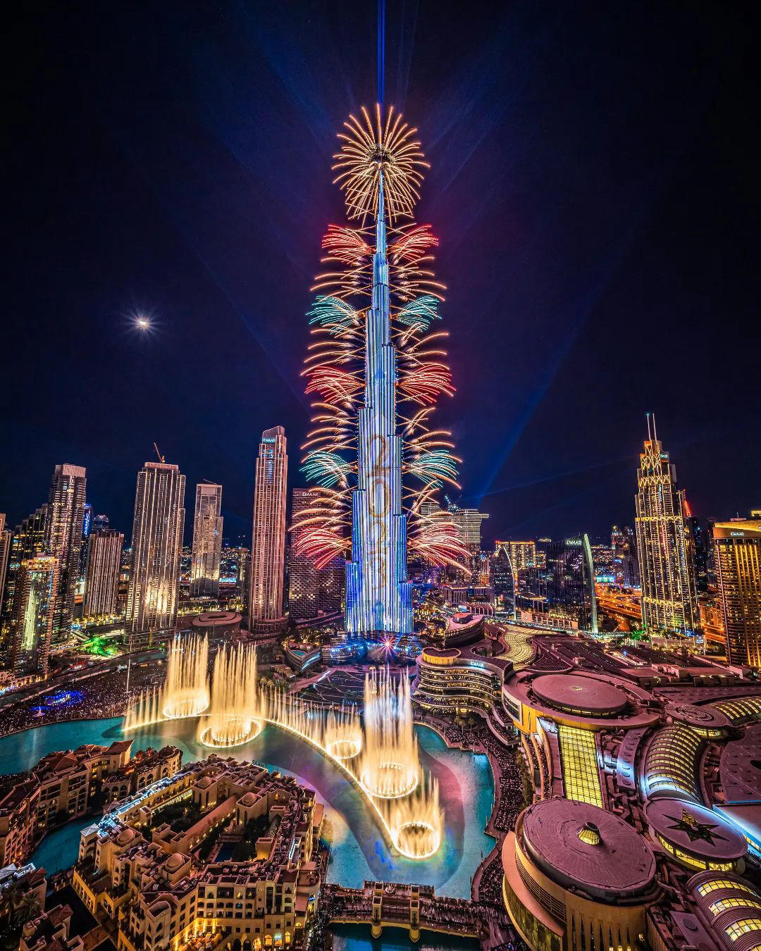 image  1 Address Downtown - What a magical start to 2023 at #BurjKhalifa and #DowntownDubai #EmaarNYE23#Emaar