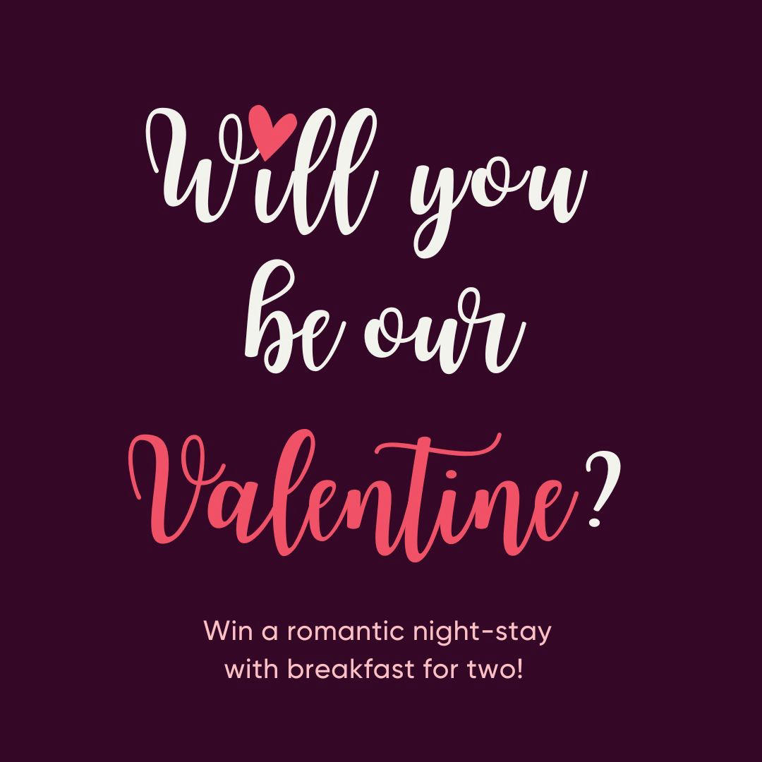 Surprise your loved one with a romantic night stay with breakfast for two